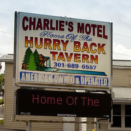 Charlie'S Motel Frostburg Exterior foto